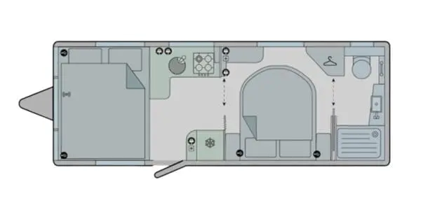 Alicanto Grande Deluxe Evora Layout Night