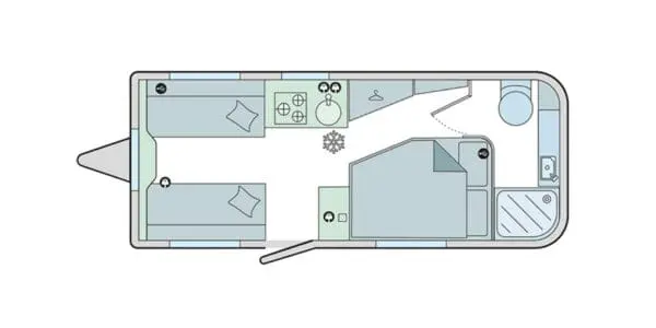 Bailey Discovery D4-4 layout