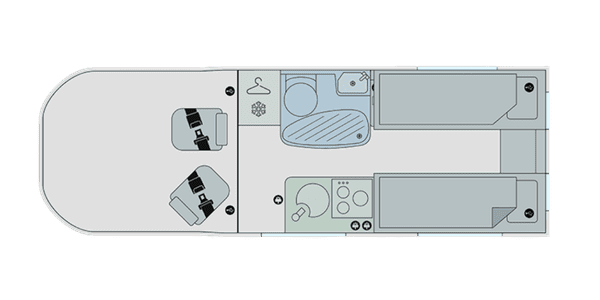 Endeavour B62 - Night (Single Beds)