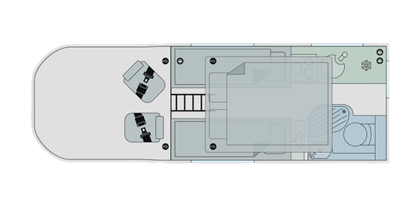 Endeavour B64 - Night (Double + Single Underneath)