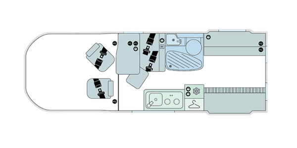 Bailey Endurance E65 layout