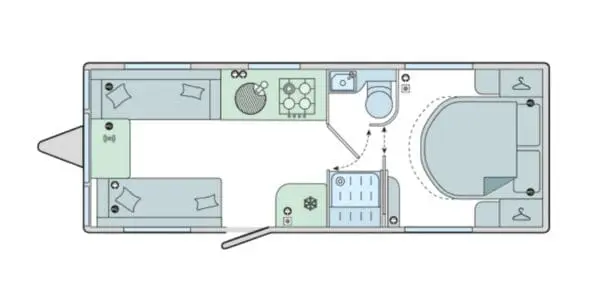 Bailey Unicorn Deluxe Cabrera layout