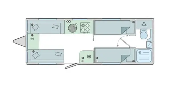 Bailey Unicorn Deluxe Cadiz layout