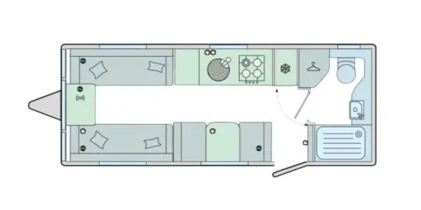 Bailey Unicorn Deluxe Madrid layout