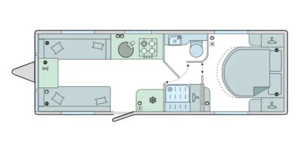 Bailey Unicorn Deluxe Pamplona layout
