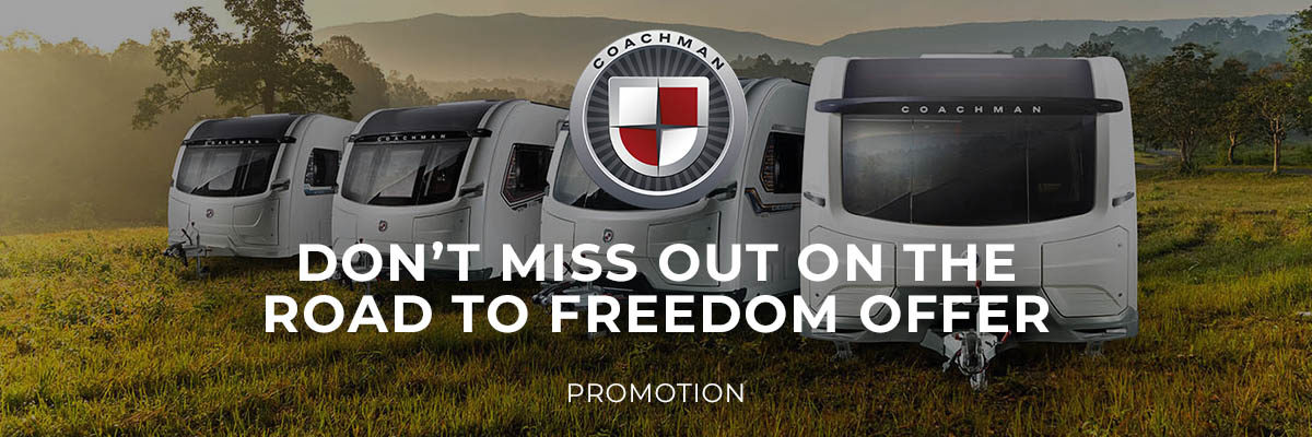 Coachman Road to Freedom Offer Banner New 2021 Models