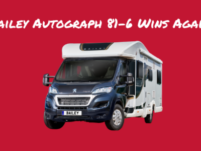Graphic Containing an Image of the 2022 Model Bailey Autograph 81-6 Motorhome