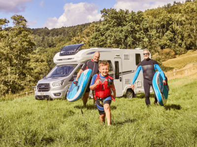 Family Enjoying Summer Holidays