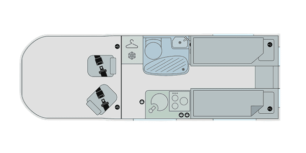 Endeavour B62 - Night (Single Beds)