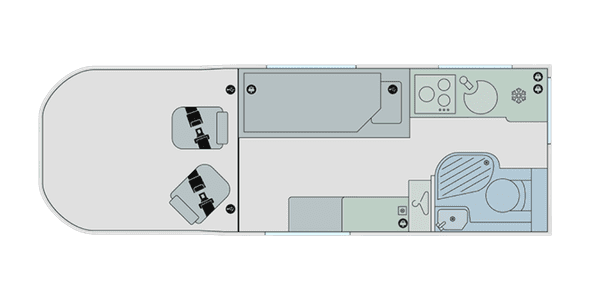 Endeavour B63 - Night (Single Bed)