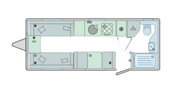 Bailey Unicorn Deluxe Madrid layout