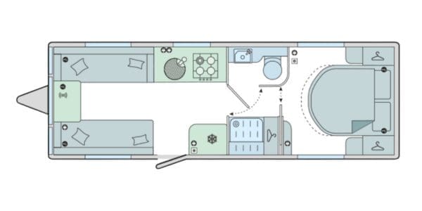 Bailey Unicorn Deluxe Pamplona layout