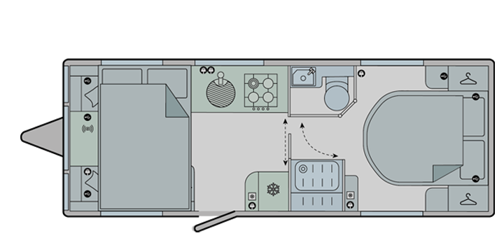 Bailey Unicorn Deluxe Cabrera 2027 night layout