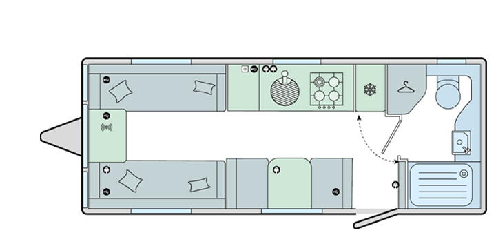 Bailey Unicorn Deluxe Madrid 2027 day layout