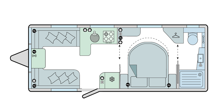 Bailey Unicorn Grande Lucena layout