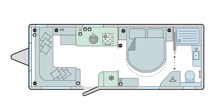 Bailey Unicorn Grande Villena layout