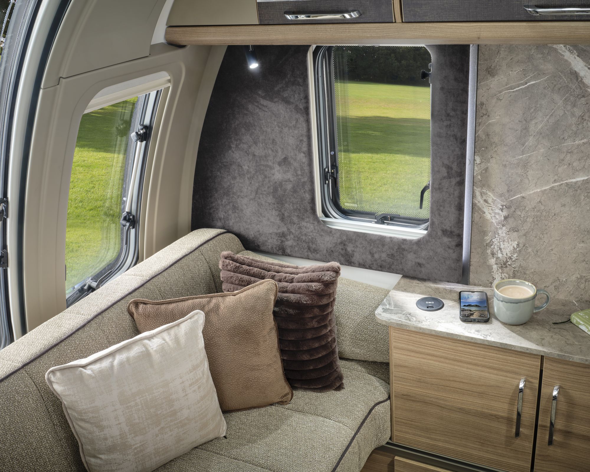 L-shaped lounge corner in the Bailey Unicorn Grande Villena 2027