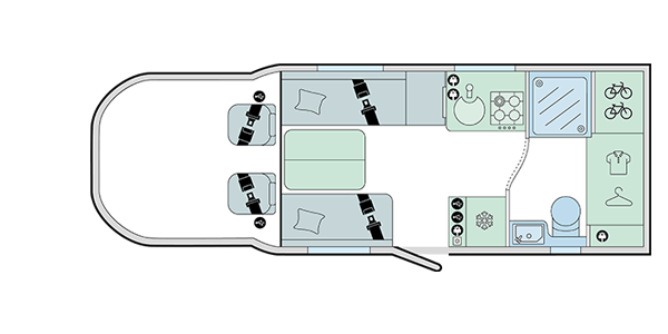 Bailey Ascent 69-4TS layout